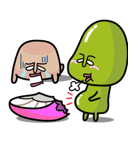 まめときのこ（個別スタンプ：36）