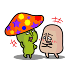 まめときのこ（個別スタンプ：40）