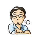 一般ピープル系男子2 メガネくん（個別スタンプ：32）