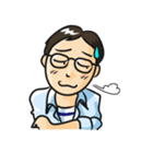 一般ピープル系男子2 メガネくん（個別スタンプ：34）