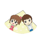 Kolly and Blue, The sweet moment（個別スタンプ：17）