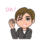 Business worker（個別スタンプ：12）