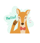 シカのジェシカ（個別スタンプ：6）