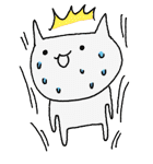 Surprise！！ Stupid cat coming！！（個別スタンプ：1）