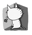 Surprise！！ Stupid cat coming！！（個別スタンプ：3）