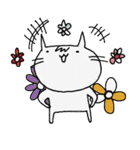 Surprise！！ Stupid cat coming！！（個別スタンプ：4）