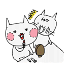 Surprise！！ Stupid cat coming！！（個別スタンプ：6）