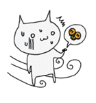 Surprise！！ Stupid cat coming！！（個別スタンプ：7）