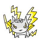 Surprise！！ Stupid cat coming！！（個別スタンプ：20）