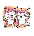 Surprise！！ Stupid cat coming！！（個別スタンプ：28）