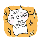 Surprise！！ Stupid cat coming！！（個別スタンプ：30）