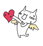 Surprise！！ Stupid cat coming！！（個別スタンプ：31）