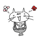 Surprise！！ Stupid cat coming！！（個別スタンプ：36）