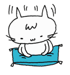 Surprise！！ Stupid cat coming！！（個別スタンプ：38）