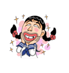 Flowery girl（個別スタンプ：14）