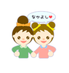 おだんごヘアの女の子（個別スタンプ：29）