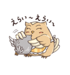 フクロウバスケット～お母さんの言葉～（個別スタンプ：23）