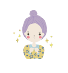 Adorable Lilac（個別スタンプ：3）