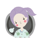 Adorable Lilac（個別スタンプ：6）
