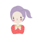 Adorable Lilac（個別スタンプ：8）
