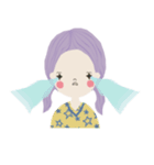 Adorable Lilac（個別スタンプ：10）