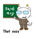 Serious cat GARIO（個別スタンプ：5）