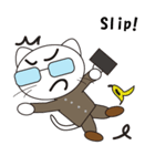 Serious cat GARIO（個別スタンプ：16）