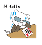 Serious cat GARIO（個別スタンプ：22）