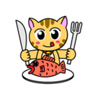 猫のニャン太（個別スタンプ：6）