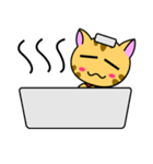 猫のニャン太（個別スタンプ：17）
