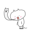 しろねこ（個別スタンプ：6）