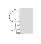 しろねこ（個別スタンプ：17）