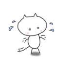 しろねこ（個別スタンプ：20）