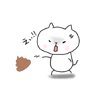 しろねこ（個別スタンプ：36）