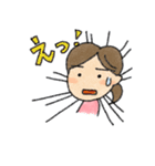 ほのぼの女子（個別スタンプ：21）