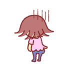 ラブリーくみちゃん（個別スタンプ：18）