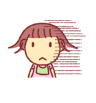 ラブリーくみちゃん（個別スタンプ：21）