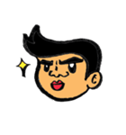リーゼントくん（個別スタンプ：1）