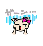 リボンにゃんこ（個別スタンプ：28）