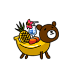 Banana Bear（個別スタンプ：34）