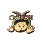 神秘！現代壁画（個別スタンプ：21）