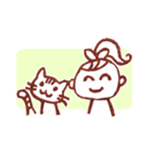 みどりの丘のまりちゃん（個別スタンプ：2）