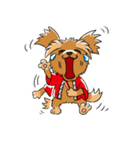 仲良しな2匹（犬ノフ）か、かわいい。（個別スタンプ：23）