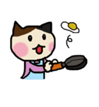 みけねこちゃん（個別スタンプ：17）