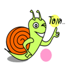 Didi Snail (THAI)（個別スタンプ：4）