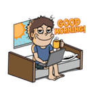 Lek's Laptop Time, I am Programmer（個別スタンプ：5）