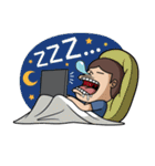Lek's Laptop Time, I am Programmer（個別スタンプ：16）