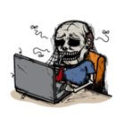 Lek's Laptop Time, I am Programmer（個別スタンプ：19）