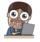 Lek's Laptop Time, I am Programmer（個別スタンプ：23）