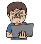 Lek's Laptop Time, I am Programmer（個別スタンプ：24）